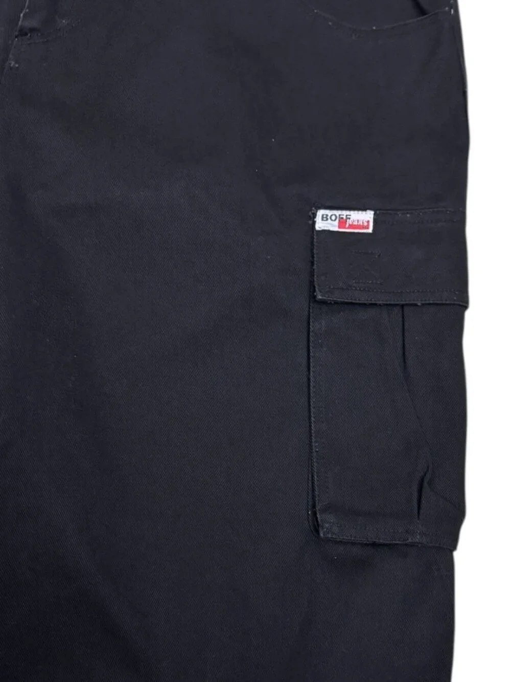 BOFF Vintage Y2K 2000s Streetwear Skate Baggy Wide Denim Jean Shorts Jorts 42